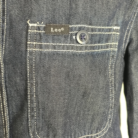 Lee Denim Button-Up Dress - Picture 5 of 9